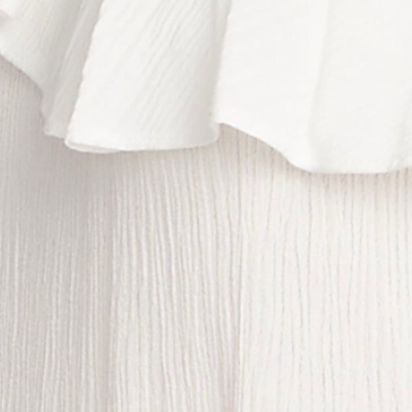 1.STATE Ruched Strap Flounce Edge Camisole Top - Picture 5 of 5